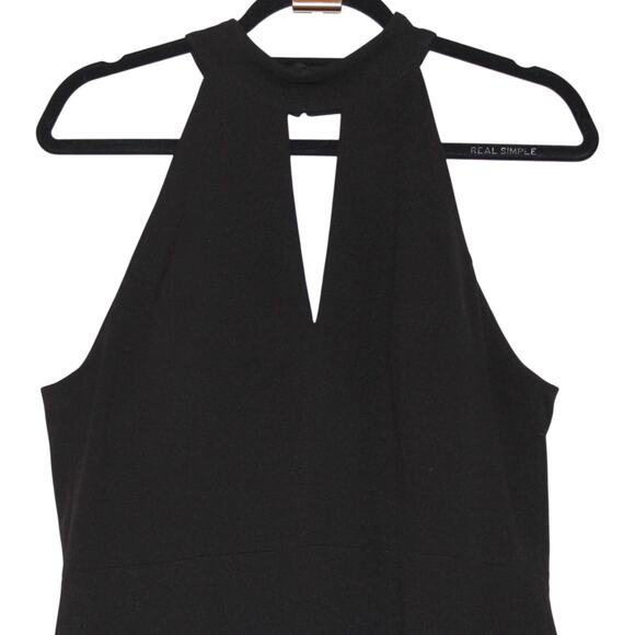 Calvin Klein Womens Keyhole Mock Neck Gown Dress Size 12 - Picture 2 of 6